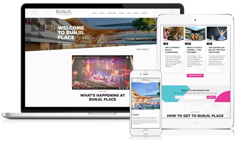 Bunjil Place Desktop Feature Image
