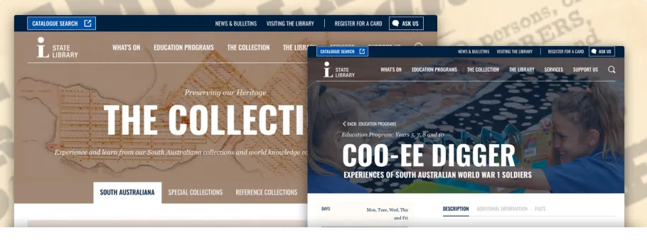 State Library of South Australia Website