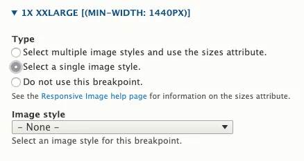 Configuring the breakpoint image style