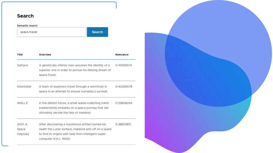 Semantic Search - Space Travel Better
