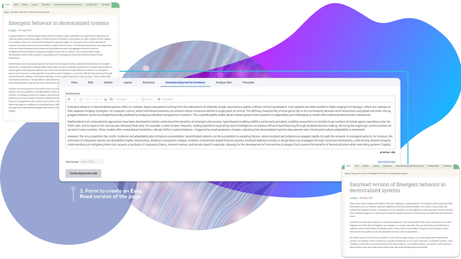 GenAI Easy Read Workflow