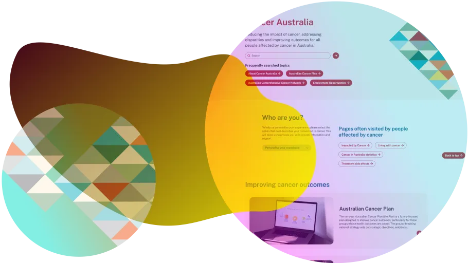 Cancer Australia + GovCMS blogpost 