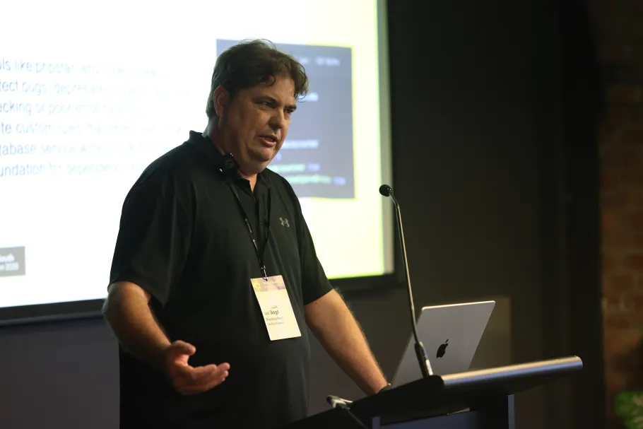 Nathan Ter Bogt at DrupalSouth Wellington