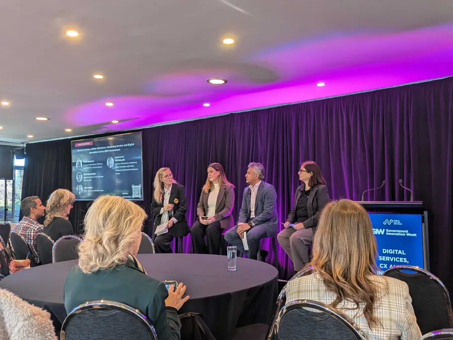 Pannel at NSW innovation week 