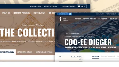 State Library of South Australia Website