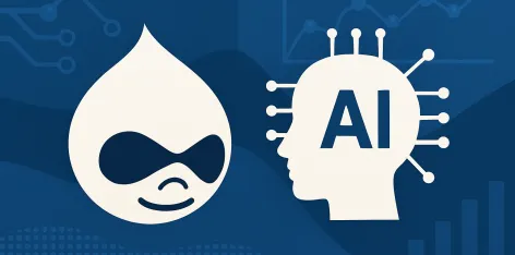 Drupal and Human Head AI abstract