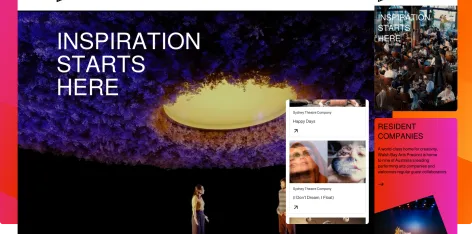 Walsh Bay Arts Precinct homepage