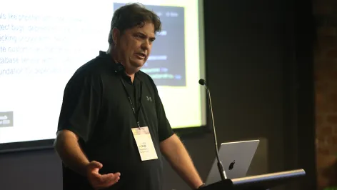 Nathan Ter Bogt at DrupalSouth Wellington 