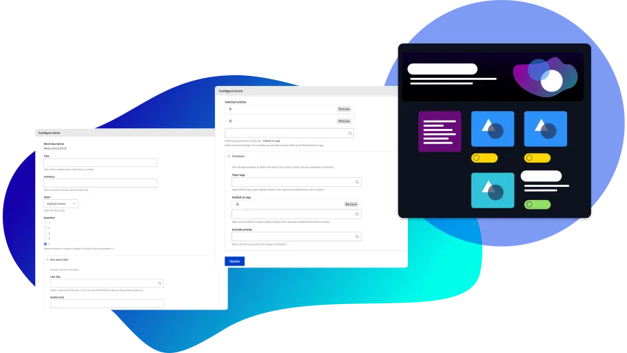 Article curation demonstration