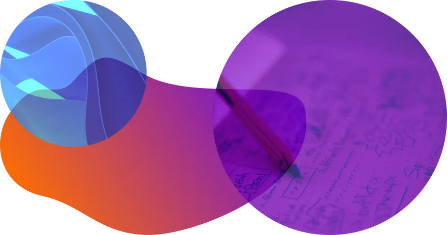 An abstract image of the UX process