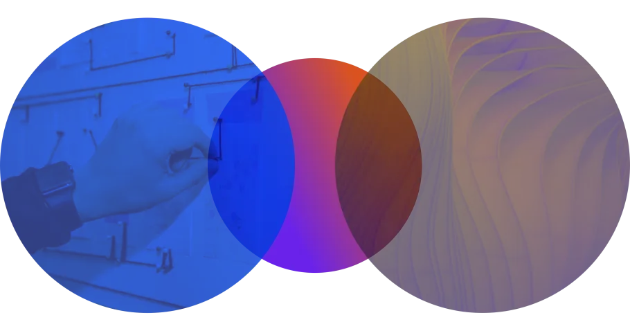 An abstract image of the UX process