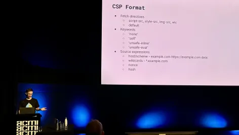 Michael Strelan presents at DrupalSouth Melbourne 2025